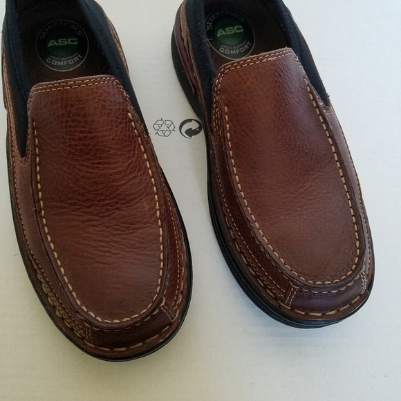 ?ASC Streetcars Arch Support Comfort Leather Slip-on Loafer Size 8 main image 9